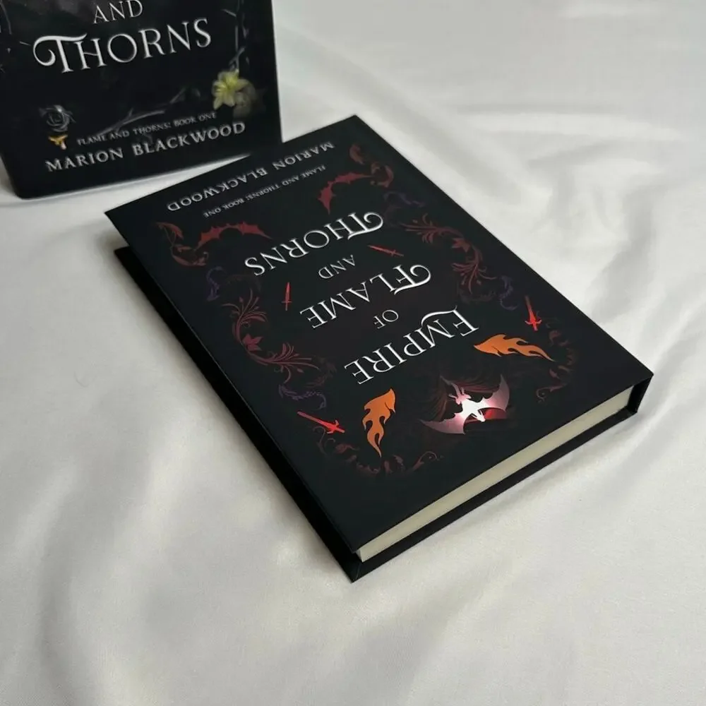 Empire of Flame and Thorns Marion Blackwood OOP Indie Hardcover Romantasy